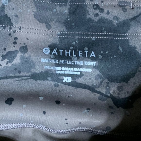 NWOT ATHLETA Rainier Reflective Tights - Powerlift - Picture 7 of 8